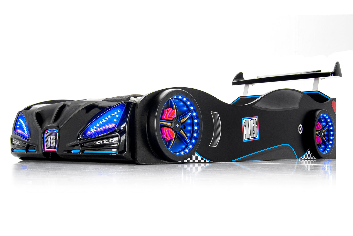 Black F1 Race Car Bed Made In Europe