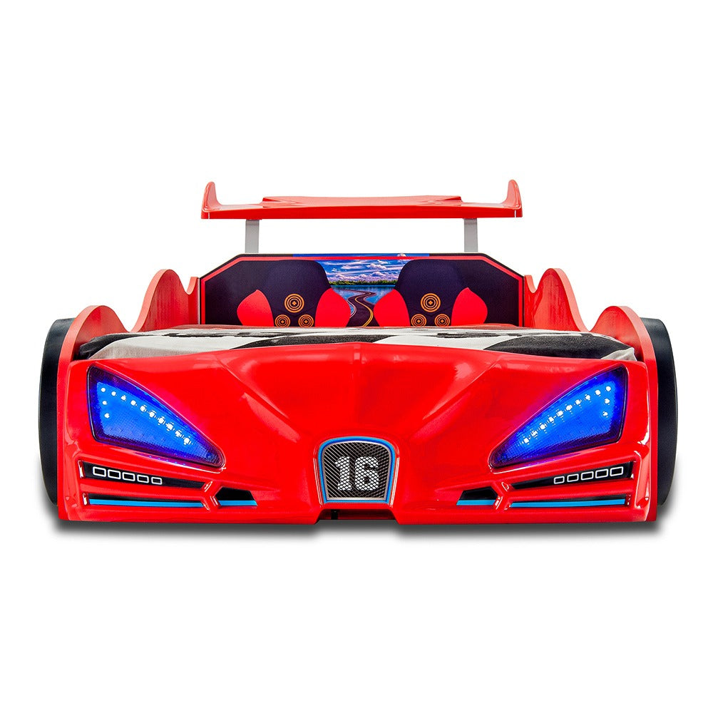 Red F1 Race Car Bed Made In Europe, PRE-ORDER CONTAINER ARRIVES LATE SEPTEMBER 2025
