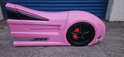 Barbie Hot Pink Roadster Race Car Bed