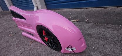 Barbie Hot Pink Roadster Race Car Bed