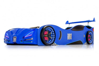 PRE-ORDER Blue F1 Race Car Bed, Made In Europe, ARRIVES AUSTRALIA LATE APRIL