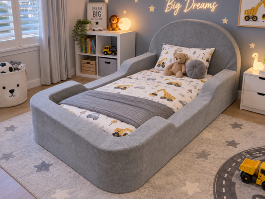 Sleeping Kingdom Cloud Bed Grey Pre Order For Mid November Delivery