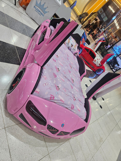 Barbie Hot Pink Roadster Race Car Bed