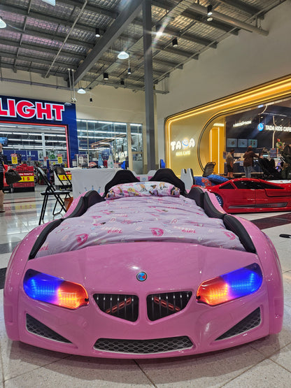 Barbie Hot Pink Roadster Race Car Bed